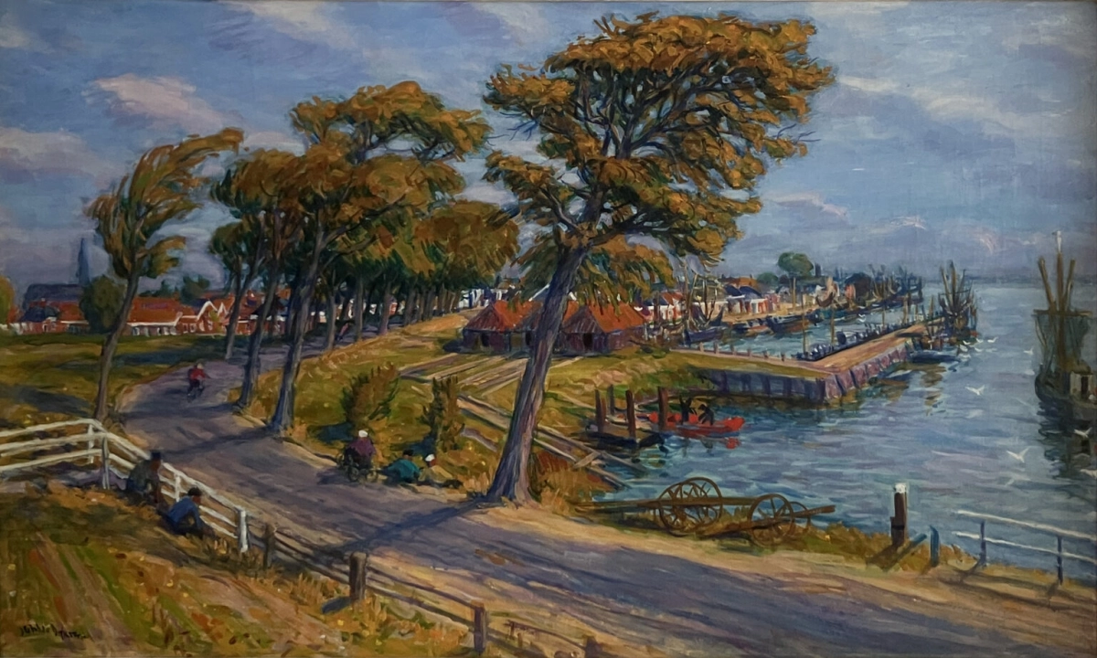 Het uitzicht van De Ploeg